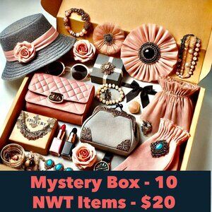 MYSTERY BOX - GRAB BAG -10 ITEMS NWT - POSH Reseller Special